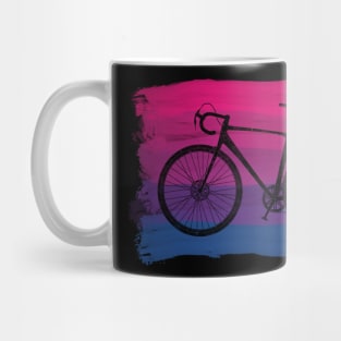 Cyclocross Bicycle Purple Paint Mug